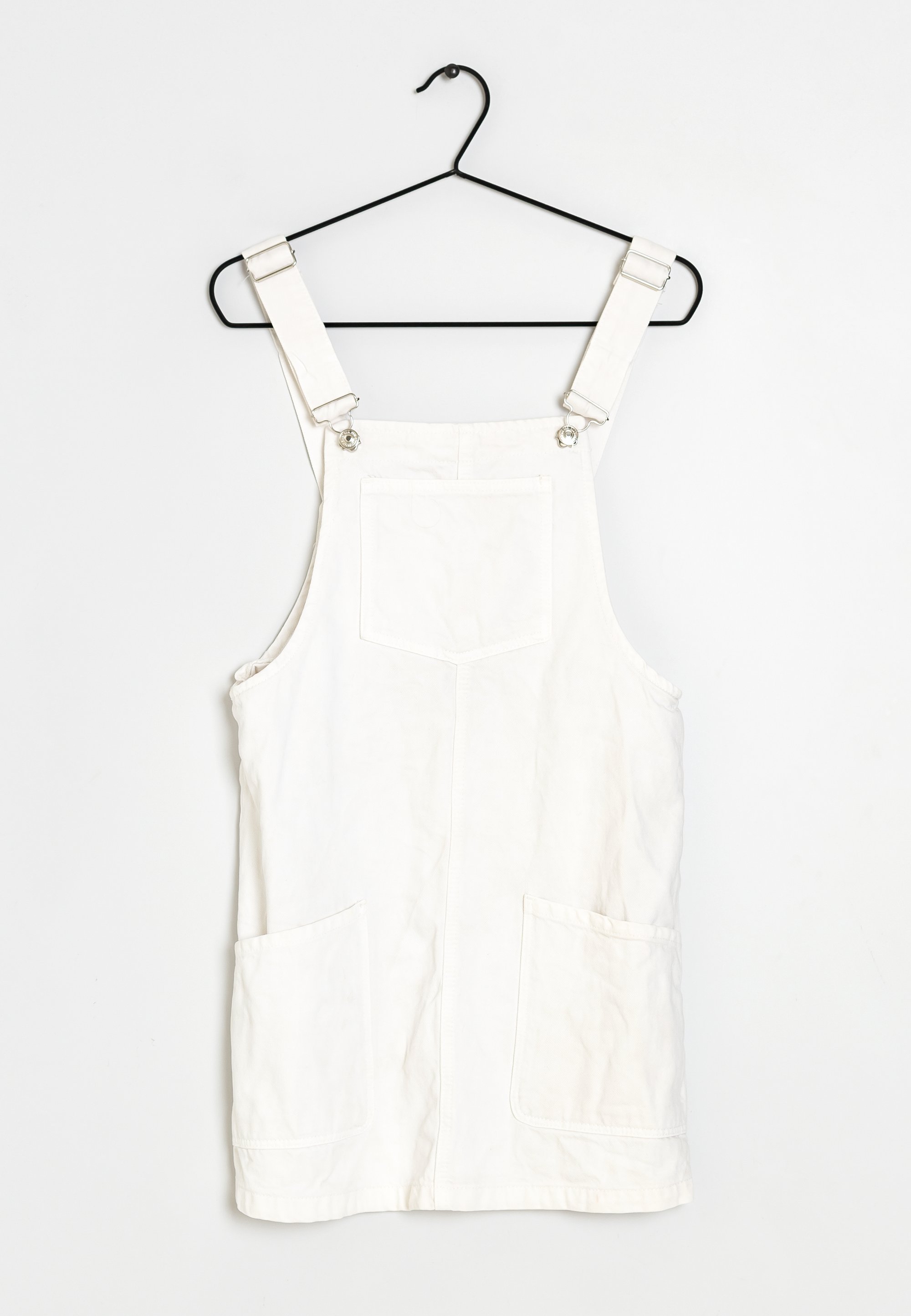 mango white denim dress MANGO white denim one shoulder dress - XS/Small
