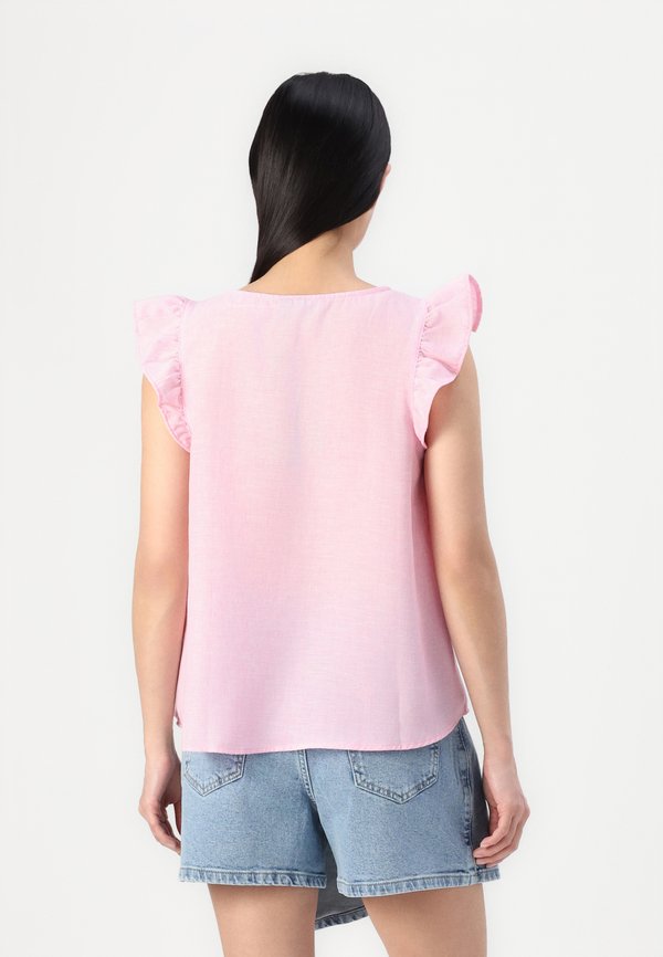 VMJANIE FLOUNCE - Blouse - bonbon4