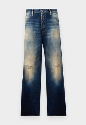 Blugi loose fit - navy blue