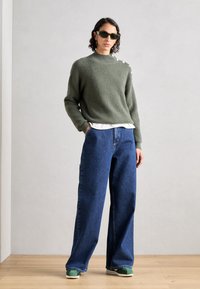 Morgan Strickpullover - kaki