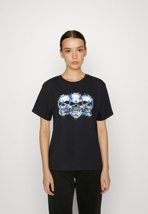 T-shirts med print - black