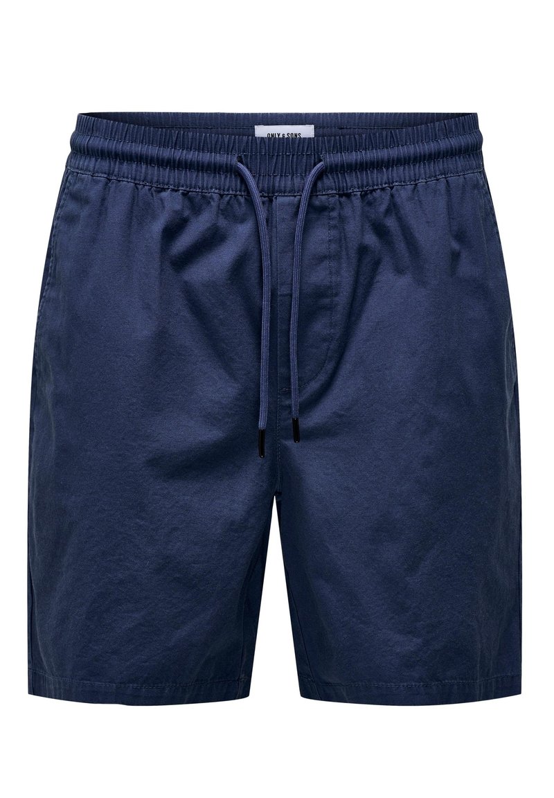 Only & Sons ONSTEL LIFE NOOS - Shorts - dunkelblau