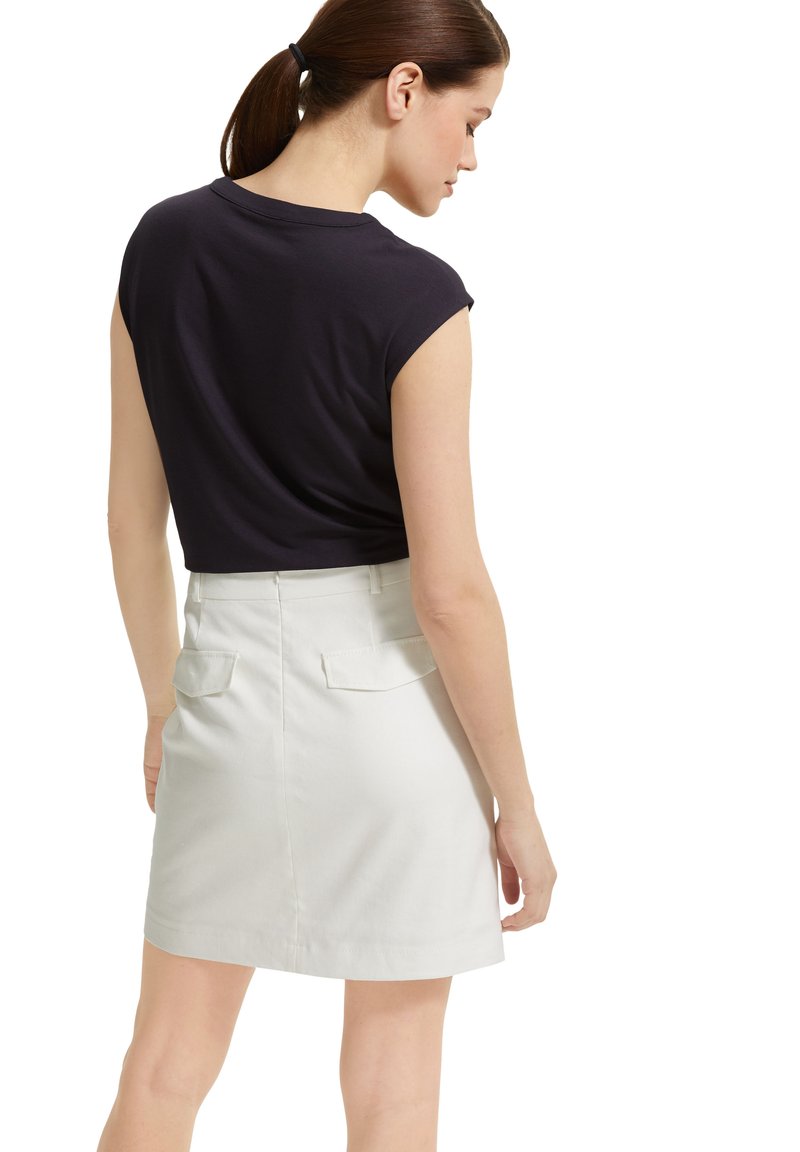 Damen T-Shirts | comma T-Shirt basic dark blue/dunkelblau - QX77475 Damen T-Shirts | comma T-Shirt basic dark blue/dunkelblau - QX77475
