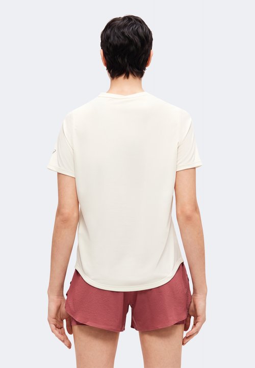 ASICS FUJITRAIL LOGO - Sports T-shirt - cream — photo 3