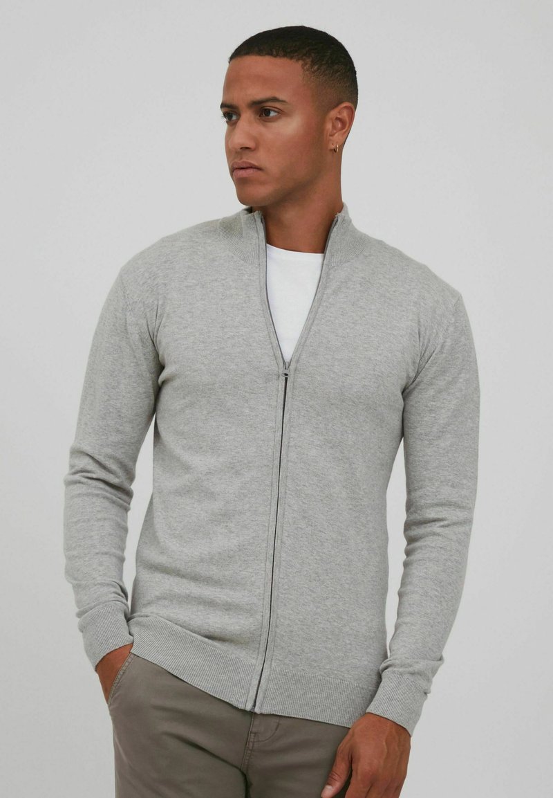 INDICODE JEANS - IDBADI - Chaqueta de punto - grey mix, Ampliar