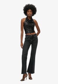 Superdry & Co Blouse - black plain sequin