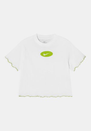 Nike Sportswear TEE ICON CLASH BOXY  - T-shirt print - white