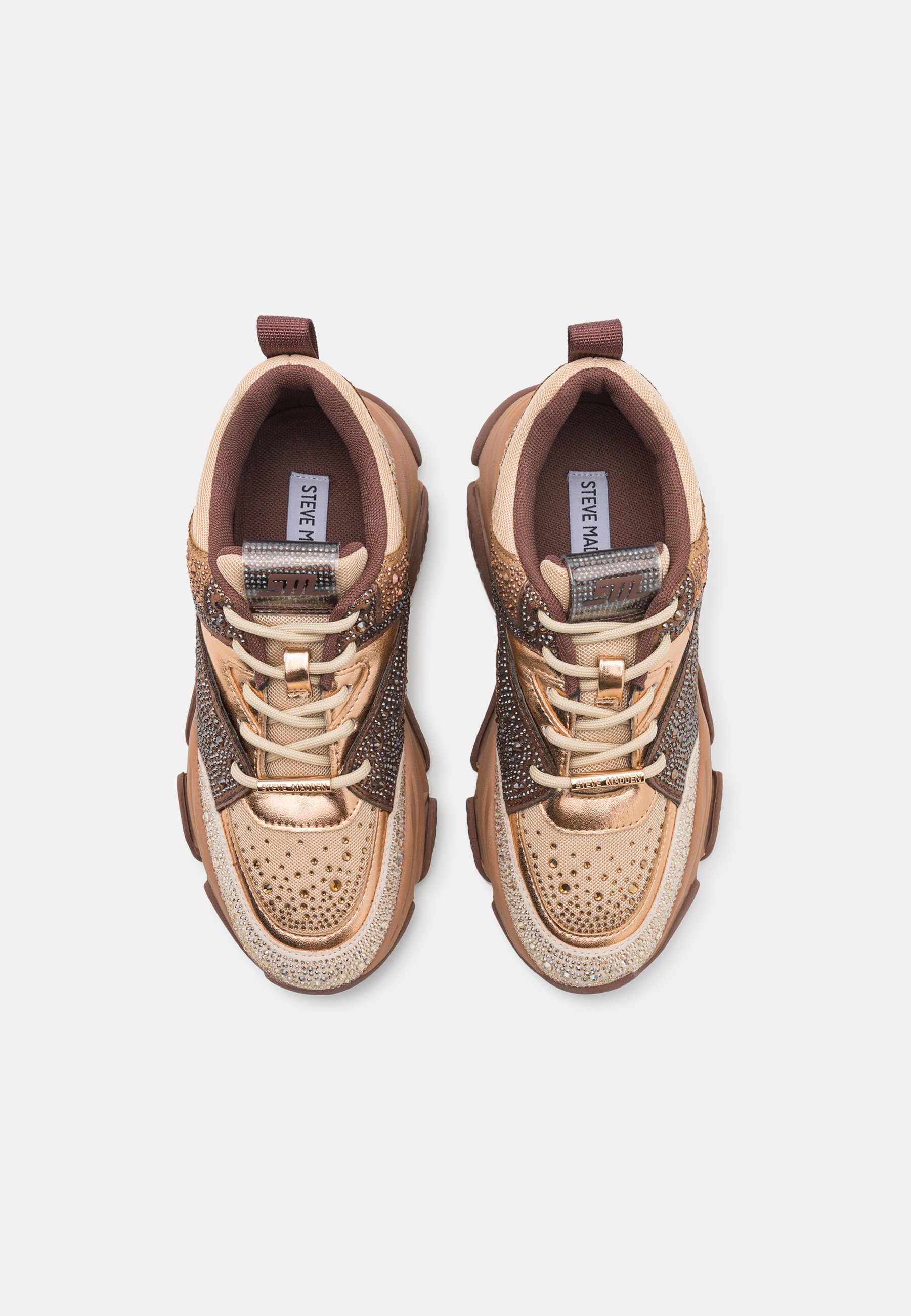 Steve Madden PRIVY - Trainers - cappucino/light brown - Zalando