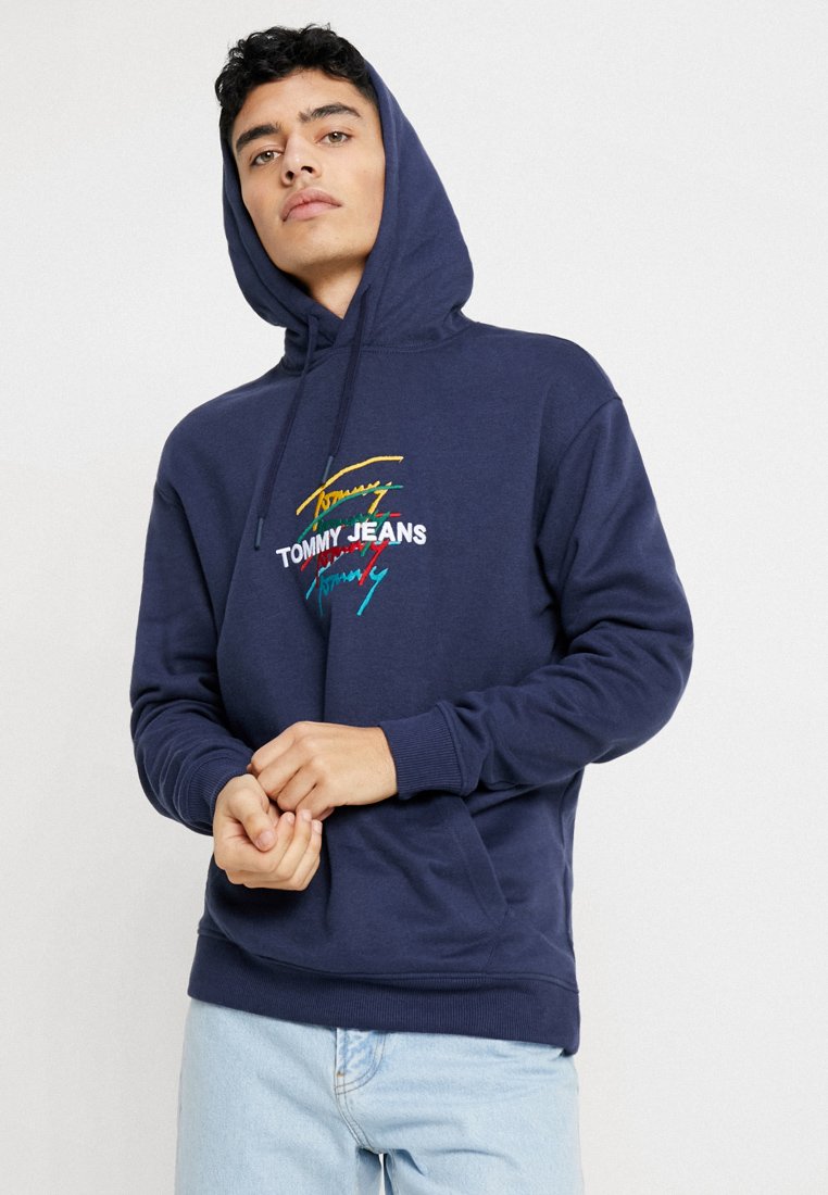 tommy jeans signature logo hoodie