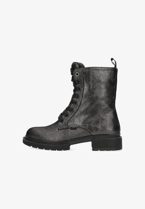 HOLEA GLAD - Kotníkové boty na platformě - gun metal grey