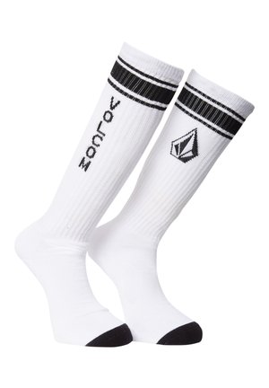 HIGH STRIPE - Calcetines - white