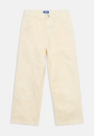JPSTALEX PAINTER PANT - Avar lõikega teksad - antique white
