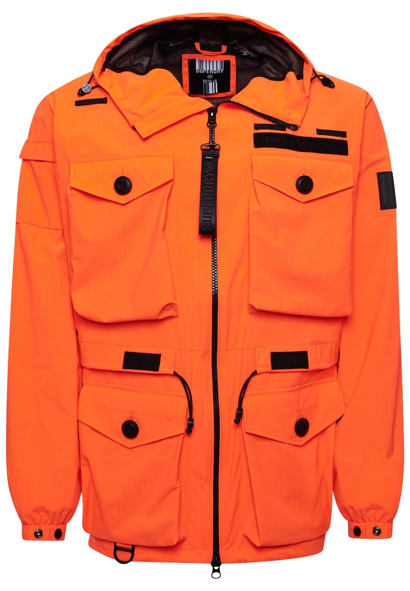 OVERSIZED MILITARY COAT / 傷付ける ORANGE
