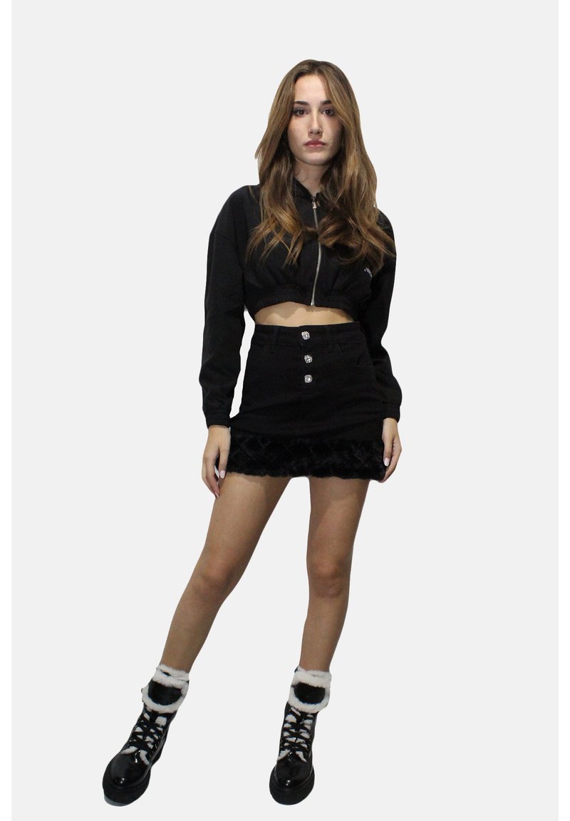 LIU JO A-lijn rok zwart LIU JO A-lijn rok zwart