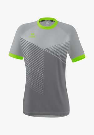 Erima T-shirt con stampa - silver grey green gecko