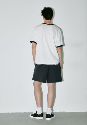 PULL&BEAR, RIB ONE PIECE - T-SHIRT - T-shirt imprimé - white