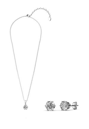SET - Orecchini - argenté couleur / cristal