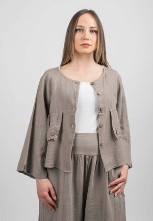 Dalle Piane Cashmere MADE IN ITALY - Veste légère - visone