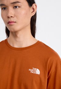 The North Face MENS TEE RELAXED VERTICAL - Topper langermet - bombay orange