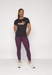 Puma FAVORITE FOREVER HIGH WAIST 7/8 - Leggings - midnight plum
