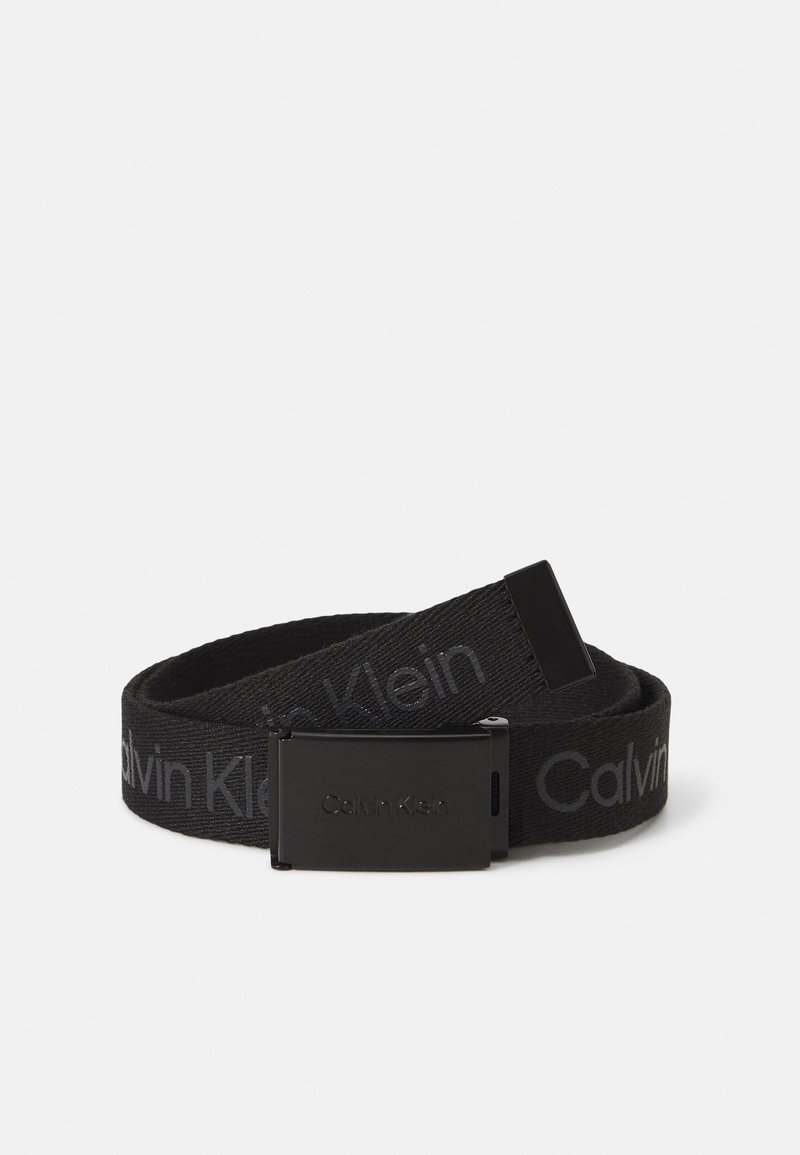 Calvin Klein Jeans BELT UNISEX - Vöö - black