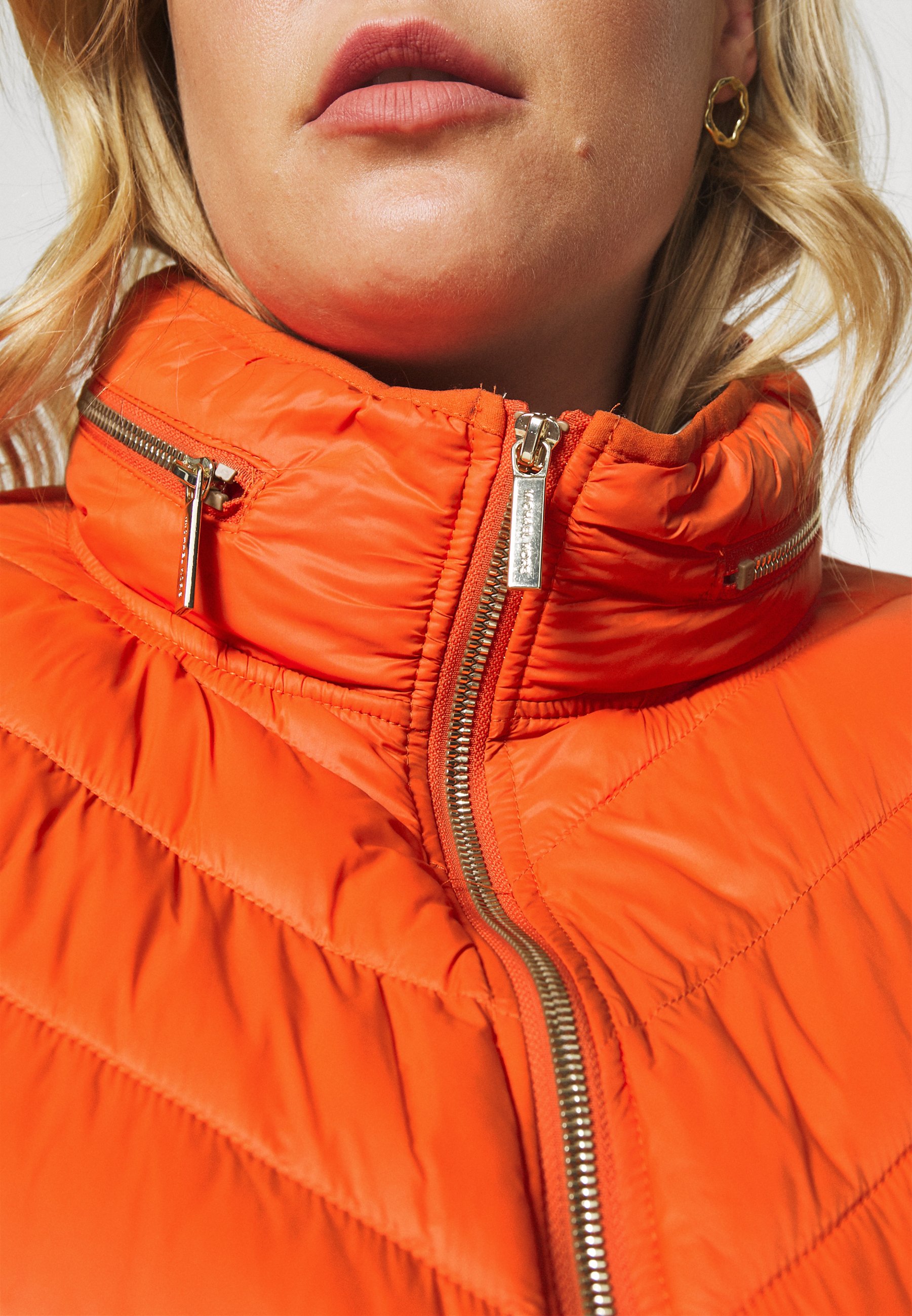 michael kors orange coat