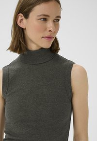 InWear DAGNA ROLLNECK  - Top - dark grey melange