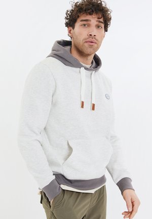 THB MIAMI - Kapuzenpullover - ecru marl