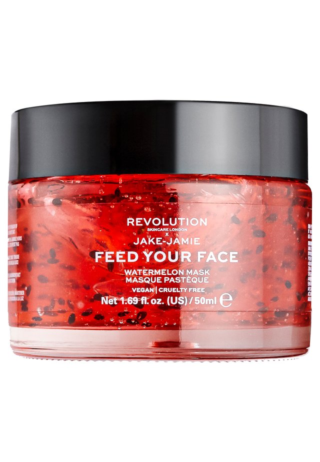 REVOLUTION SKINCARE X JAKE – JAMIE WATERMELON HYDRATING FACE MASK - Masker - -