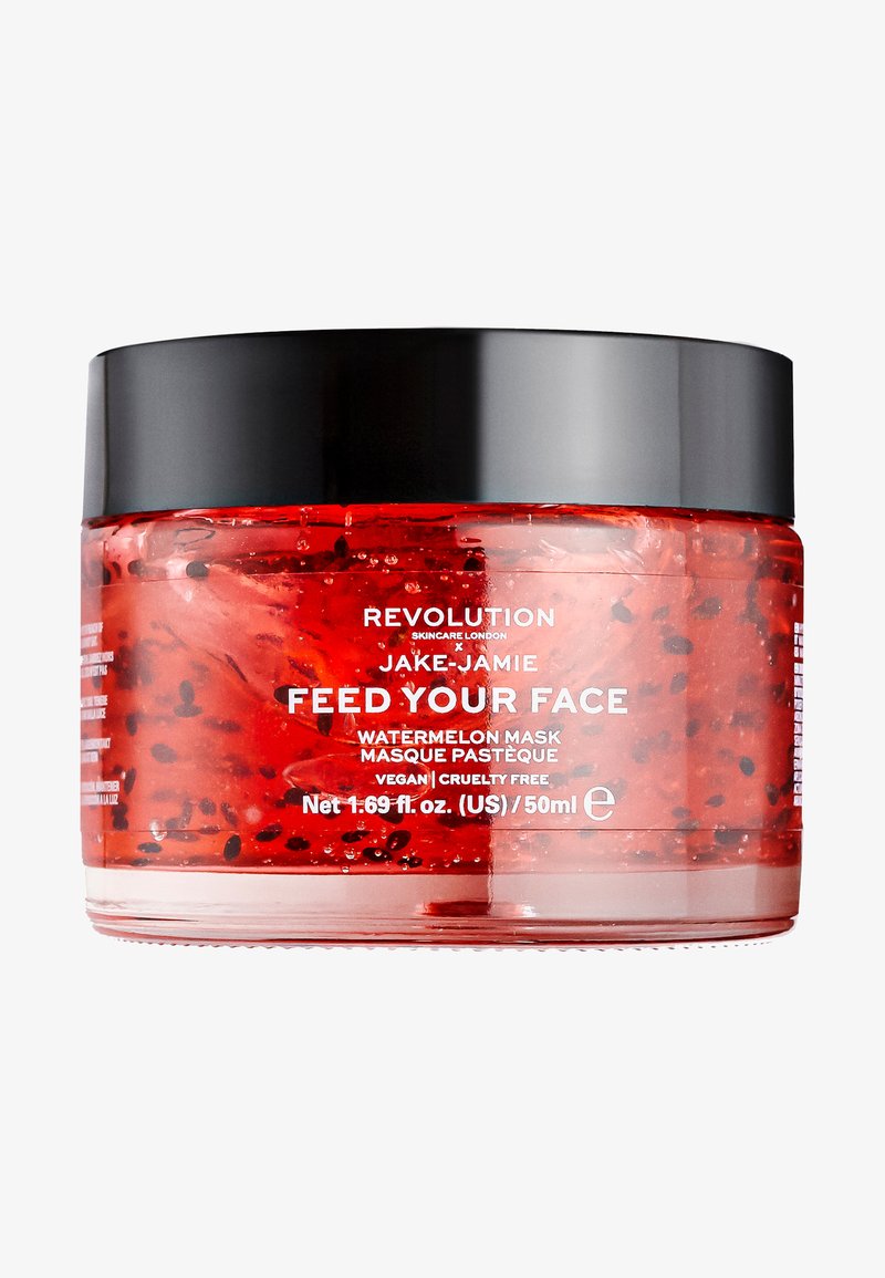 SKIN by Revolution REVOLUTION SKINCARE X JAKE – JAMIE WATERMELON HYDRATING FACE MASK - Ansiktsmask