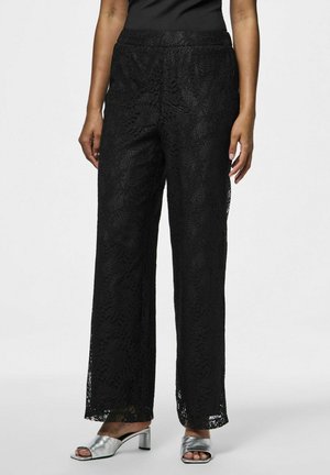 Pieces Pantalones - black
