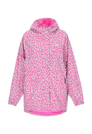 Schmuddelwedda, Parkaer - aqua pink leo