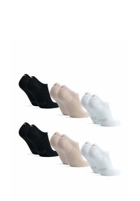 Danish Endurance 6-PACK - Socquettes - beige black white