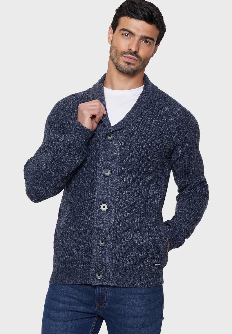 Threadbare HORATIO Gilet navy twist/bleu ZALANDO.BE