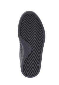 Musta lenkkarin pohja, jossa on teksturoitu siksak-kuvio pitoon. Pohjassa on muotoiltu muoto ja sileät reunat. Valmistettu kestävasta kumimateriaalista.