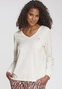 Vivance Langarmshirt - weiß