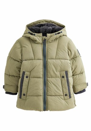 LONGLINE PADDED COAT - Manteau d'hiver - sage green