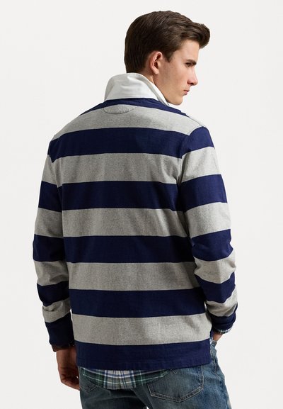 Polo Ralph Lauren THE ICONIC RUGBY SHIRT - Poloshirt - newport navy/andover heather