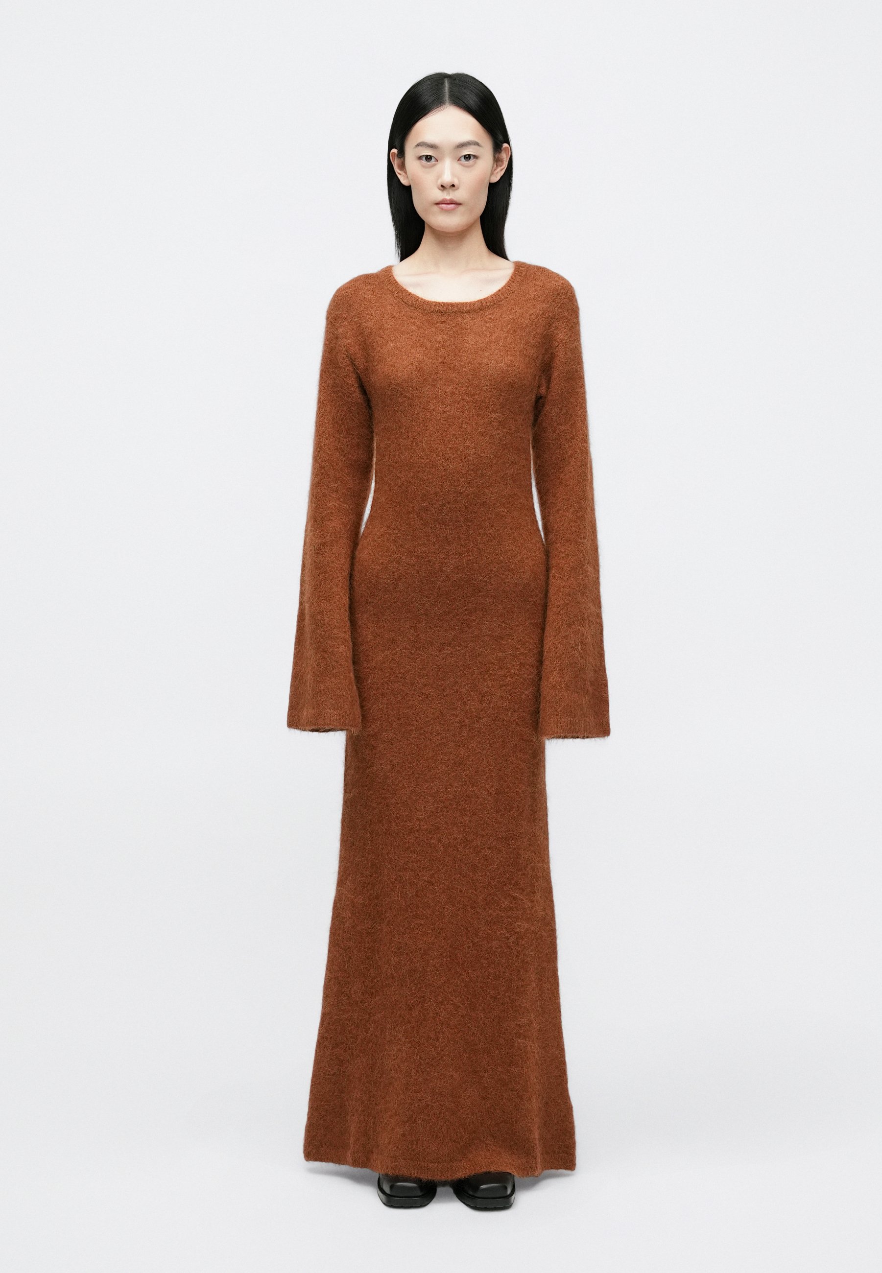 cream and brown dresses Petal and Pup Women's Flossy Maxi Dress