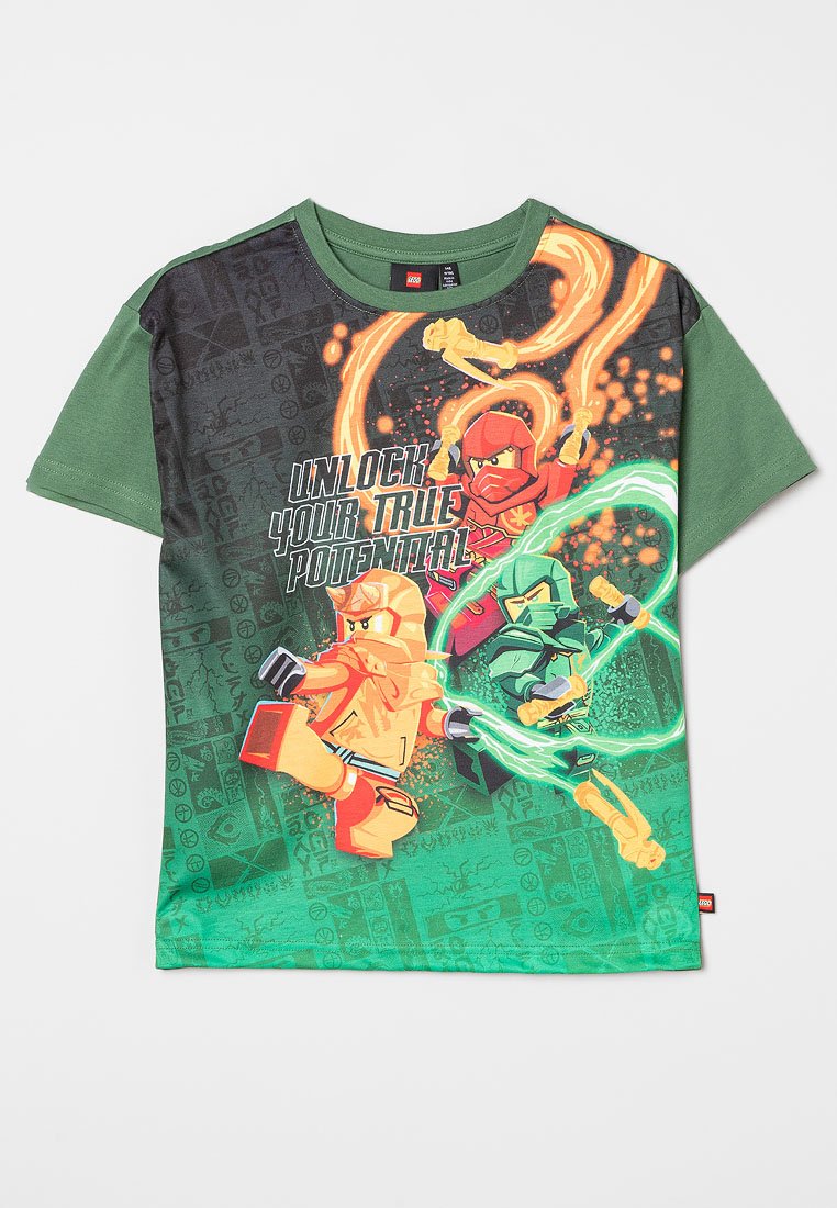 LEGO® kidswear T-shirt print groen