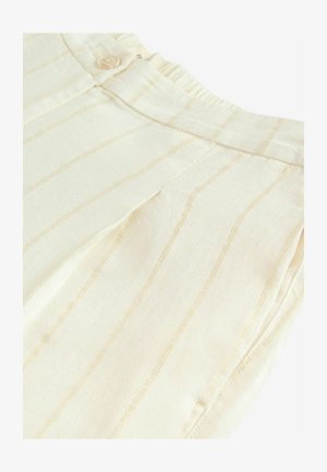 Next TALL FIT - WIDE STRIPED - Pantaloni - white