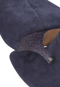 Woden SAGA ZIP  - Klasične gležnjače - dark navy