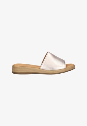 Gabor, GABOR DAMES SLIPPERS 730. - Mules - satin met puder sholz