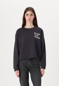 Noisy May NMARYA O NECK - Φούτερ - obsidian