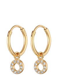 HOOPS CIRCLE - Earrings - gold-coloured