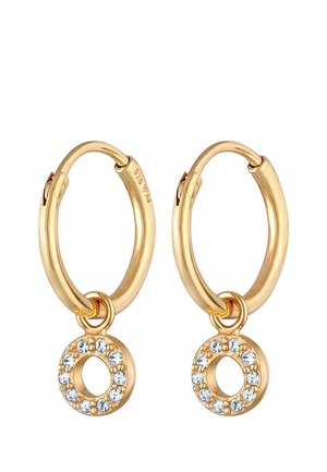 Elli HOOPS CIRCLE - Orecchini - gold-coloured