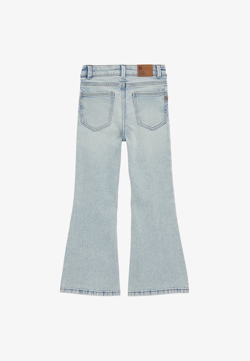 Flared Ridge WE Fashion BLUE RIDGE - Flared Jeans - light blue/lichtblauw - Zalando.nl