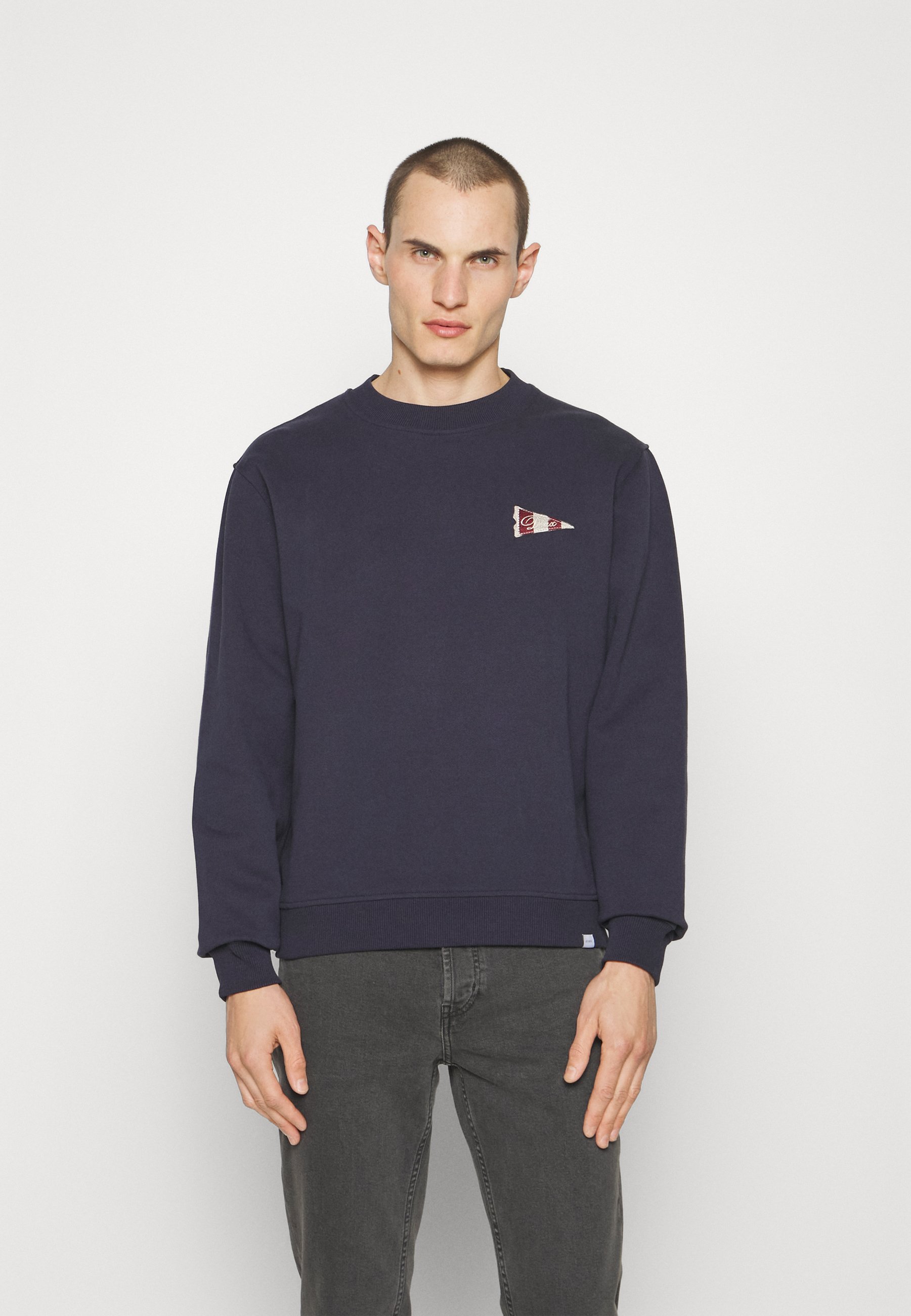 JACK & JONES Felpa Uomo Con Collo Alto – Modello Jcofriday Sweat High Neck, Blu - 2