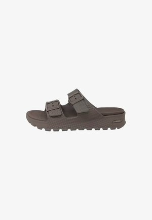 Skechers Sandalias planas - dk taupe