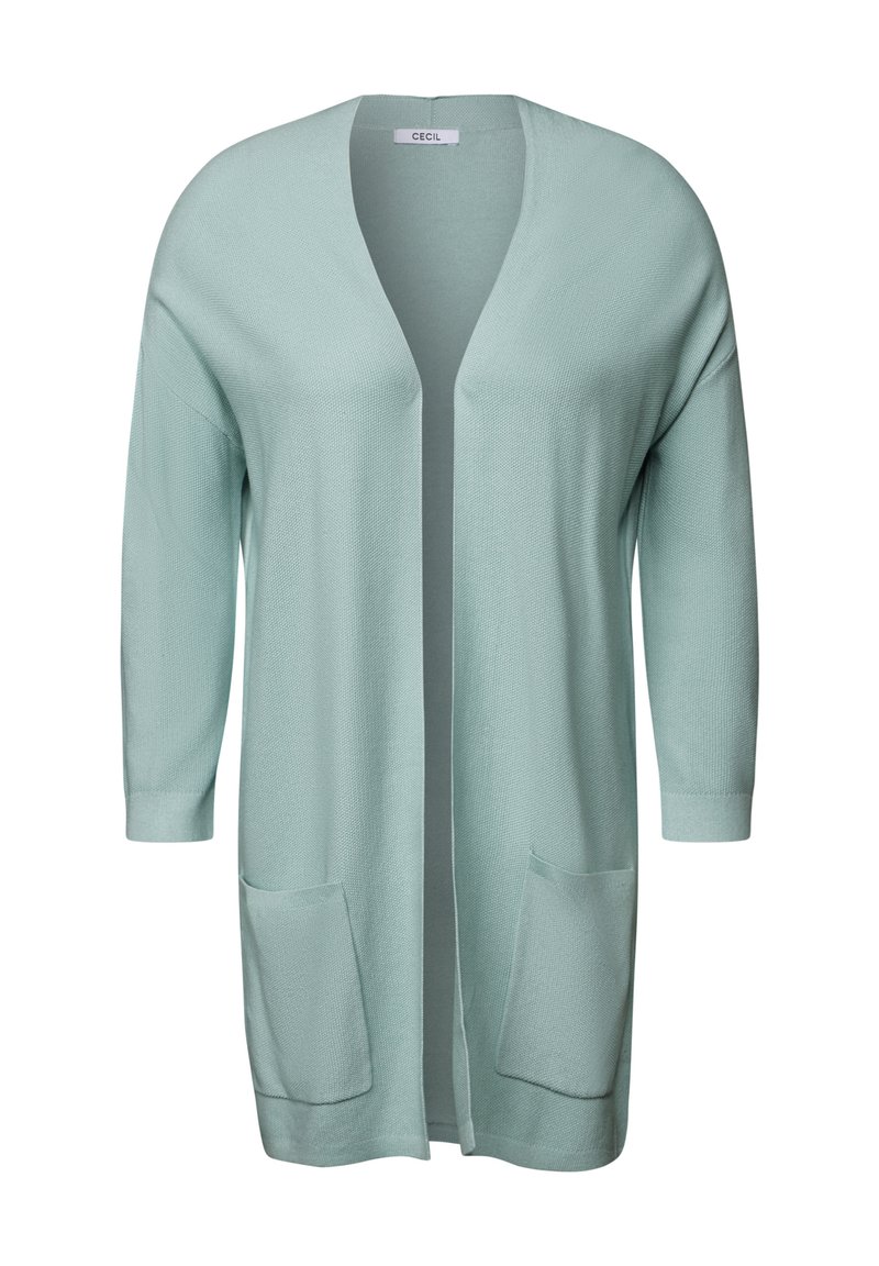 Cecil Strickjacke grün/grün-meliert